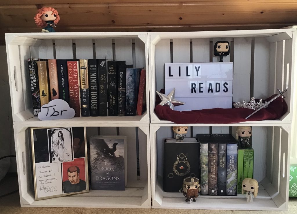 Lily Reads bookshelf
